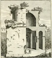 Picture 38 of 120 from Gli antichi sepolcri, overo, Mausolei Romani, et Etruschi, trouati in Roma & in altri luoghi celebri : nelli quali si contengono molte erudite memorie (1697), leaf 84