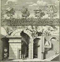 An illustration from Gli antichi sepolcri, ovvero, Mausolei romani ed etruschi trovati in Roma ed in altri luoghi celebri : nelli quali si contengono molte erudite memorie (1767)