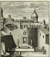 An illustration from Gli antichi sepolcri, ovvero, Mausolei romani ed etruschi trovati in Roma ed in altri luoghi celebri : nelli quali si contengono molte erudite memorie (1767)