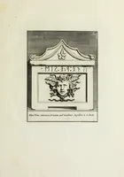 An illustration from Gli antichi sepolcri, ovvero, Mausolei romani ed etruschi trovati in Roma ed in altri luoghi celebri : nelli quali si contengono molte erudite memorie (1767)