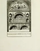 An illustration from Gli antichi sepolcri, ovvero, Mausolei romani ed etruschi trovati in Roma ed in altri luoghi celebri : nelli quali si contengono molte erudite memorie (1767)