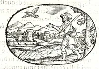 Picture 36 of 64 from Gli apologi del signor Giulio Cesare Capaccio, gentil'huomo del serenissimo signor duca d'Vrbino; con le Dicerie morali, oue quasi con viui colori al modo cortegiano l'humana vita si dipinge, la malignità si scopre, la bizzarria de' ceruelli si castiga, la frode si scaccia, la mattezza si punisce, al poco saper di gli huomini si prouede, e di tutti i ciuili costumi si fà paragone (1619), leaf 103