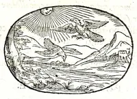 Picture 44 of 64 from Gli apologi del signor Giulio Cesare Capaccio, gentil'huomo del serenissimo signor duca d'Vrbino; con le Dicerie morali, oue quasi con viui colori al modo cortegiano l'humana vita si dipinge, la malignità si scopre, la bizzarria de' ceruelli si castiga, la frode si scaccia, la mattezza si punisce, al poco saper di gli huomini si prouede, e di tutti i ciuili costumi si fà paragone (1619), leaf 123