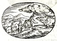 Picture 51 of 64 from Gli apologi del signor Giulio Cesare Capaccio, gentil'huomo del serenissimo signor duca d'Vrbino; con le Dicerie morali, oue quasi con viui colori al modo cortegiano l'humana vita si dipinge, la malignità si scopre, la bizzarria de' ceruelli si castiga, la frode si scaccia, la mattezza si punisce, al poco saper di gli huomini si prouede, e di tutti i ciuili costumi si fà paragone (1619), leaf 136