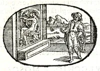 Picture 56 of 64 from Gli apologi del signor Giulio Cesare Capaccio, gentil'huomo del serenissimo signor duca d'Vrbino; con le Dicerie morali, oue quasi con viui colori al modo cortegiano l'humana vita si dipinge, la malignità si scopre, la bizzarria de' ceruelli si castiga, la frode si scaccia, la mattezza si punisce, al poco saper di gli huomini si prouede, e di tutti i ciuili costumi si fà paragone (1619), leaf 147