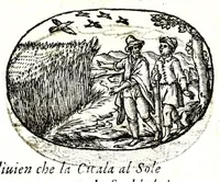 Picture 63 of 64 from Gli apologi del signor Giulio Cesare Capaccio, gentil'huomo del serenissimo signor duca d'Vrbino; con le Dicerie morali, oue quasi con viui colori al modo cortegiano l'humana vita si dipinge, la malignità si scopre, la bizzarria de' ceruelli si castiga, la frode si scaccia, la mattezza si punisce, al poco saper di gli huomini si prouede, e di tutti i ciuili costumi si fà paragone (1619), leaf 169