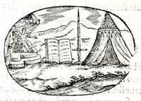 Picture 33 of 64 from Gli apologi del signor Giulio Cesare Capaccio, gentil'huomo del serenissimo signor duca d'Vrbino; con le Dicerie morali, oue quasi con viui colori al modo cortegiano l'humana vita si dipinge, la malignità si scopre, la bizzarria de' ceruelli si castiga, la frode si scaccia, la mattezza si punisce, al poco saper di gli huomini si prouede, e di tutti i ciuili costumi si fà paragone (1619), leaf 96