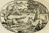 An illustration from Gli apologi di Giulio Cesare Capaccio, secretario della fedelissima città di Napoli : con le Dicerie morali (1607)