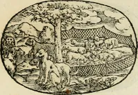 An illustration from Gli apologi di Giulio Cesare Capaccio, secretario della fedelissima città di Napoli : con le Dicerie morali (1607)