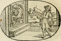 An illustration from Gli apologi di Giulio Cesare Capaccio, secretario della fedelissima città di Napoli : con le Dicerie morali (1607)