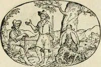An illustration from Gli apologi di Giulio Cesare Capaccio, secretario della fedelissima città di Napoli : con le Dicerie morali (1607)