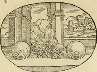 An illustration from Gli apologi di Giulio Cesare Capaccio, secretario della fedelissima città di Napoli : con le Dicerie morali (1607)
