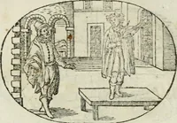 An illustration from Gli apologi di Giulio Cesare Capaccio, secretario della fedelissima città di Napoli : con le Dicerie morali (1607)