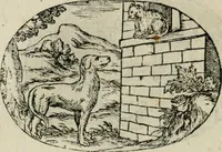 An illustration from Gli apologi di Giulio Cesare Capaccio, secretario della fedelissima città di Napoli : con le Dicerie morali (1607)