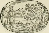 An illustration from Gli apologi di Giulio Cesare Capaccio, secretario della fedelissima città di Napoli : con le Dicerie morali (1607)