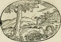 An illustration from Gli apologi di Giulio Cesare Capaccio, secretario della fedelissima città di Napoli : con le Dicerie morali (1607)
