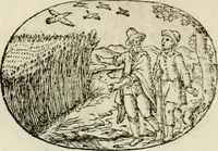 An illustration from Gli apologi di Giulio Cesare Capaccio, secretario della fedelissima città di Napoli : con le Dicerie morali (1607)