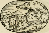 An illustration from Gli apologi di Giulio Cesare Capaccio, secretario della fedelissima città di Napoli : con le Dicerie morali (1607)