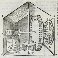An illustration from Gli artificiosi e curiosi moti spiritali de Herone (1647)