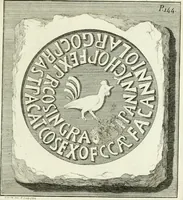 An illustration from Gli atti e monumenti de' fratelli Arvali : scolpiti già in tavole di marmo ed ora raccolti diciferati e comentati (1795)