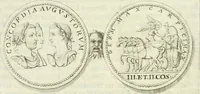 An illustration from Gli atti e monumenti de' fratelli Arvali : scolpiti già in tavole di marmo ed ora raccolti diciferati e comentati (1795)