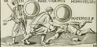 Picture 14 of 30 from Gli atti e monumenti de' fratelli Arvali : scolpiti già in tavole di marmo ed ora raccolti diciferati e comentati (1795), leaf 353