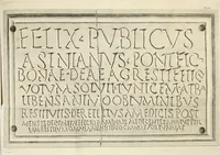 An illustration from Gli atti e monumenti de' fratelli Arvali : scolpiti già in tavole di marmo ed ora raccolti diciferati e comentati (1795)
