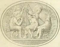 An illustration from Gli atti e monumenti de' fratelli Arvali : scolpiti già in tavole di marmo ed ora raccolti diciferati e comentati (1795)
