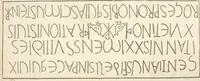 An illustration from Gli atti e monumenti de' fratelli Arvali : scolpiti già in tavole di marmo ed ora raccolti diciferati e comentati (1795)