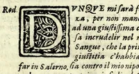 An illustration from Gli dvoi fratelli rivali : comedia (1601)