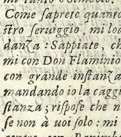 An illustration from Gli dvoi fratelli rivali : comedia (1601)