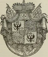 An illustration from Gli ex libris italiani. Con 9 tavole e 233 riproduzioni, delle quali 29 eseguite coi rami o cogli zinchi originali (1902)