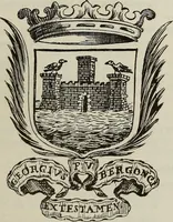 An illustration from Gli ex libris italiani. Con 9 tavole e 233 riproduzioni, delle quali 29 eseguite coi rami o cogli zinchi originali (1902)