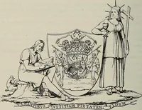 An illustration from Gli ex libris italiani. Con 9 tavole e 233 riproduzioni, delle quali 29 eseguite coi rami o cogli zinchi originali (1902)