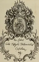 An illustration from Gli ex libris italiani. Con 9 tavole e 233 riproduzioni, delle quali 29 eseguite coi rami o cogli zinchi originali (1902)