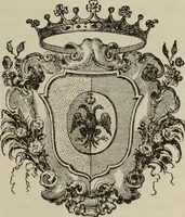 An illustration from Gli ex libris italiani. Con 9 tavole e 233 riproduzioni, delle quali 29 eseguite coi rami o cogli zinchi originali (1902)