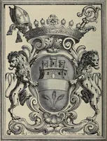 An illustration from Gli ex libris italiani. Con 9 tavole e 233 riproduzioni, delle quali 29 eseguite coi rami o cogli zinchi originali (1902)