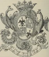An illustration from Gli ex libris italiani. Con 9 tavole e 233 riproduzioni, delle quali 29 eseguite coi rami o cogli zinchi originali (1902)