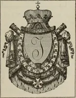 An illustration from Gli ex libris italiani. Con 9 tavole e 233 riproduzioni, delle quali 29 eseguite coi rami o cogli zinchi originali (1902)