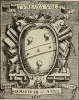 An illustration from Gli ex libris italiani. Con 9 tavole e 233 riproduzioni, delle quali 29 eseguite coi rami o cogli zinchi originali (1902)