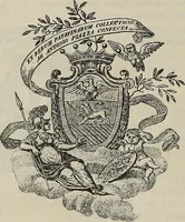 An illustration from Gli ex libris italiani. Con 9 tavole e 233 riproduzioni, delle quali 29 eseguite coi rami o cogli zinchi originali (1902)