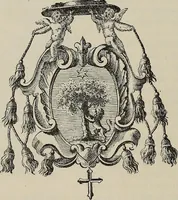 An illustration from Gli ex libris italiani. Con 9 tavole e 233 riproduzioni, delle quali 29 eseguite coi rami o cogli zinchi originali (1902)