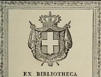An illustration from Gli ex libris italiani. Con 9 tavole e 233 riproduzioni, delle quali 29 eseguite coi rami o cogli zinchi originali (1902)