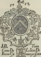 An illustration from Gli ex libris italiani. Con 9 tavole e 233 riproduzioni, delle quali 29 eseguite coi rami o cogli zinchi originali (1902)
