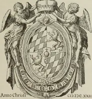 An illustration from Gli ex libris italiani. Con 9 tavole e 233 riproduzioni, delle quali 29 eseguite coi rami o cogli zinchi originali (1902)