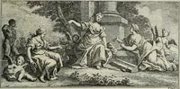 An illustration from Gli ex libris italiani. Con 9 tavole e 233 riproduzioni, delle quali 29 eseguite coi rami o cogli zinchi originali (1902)