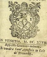 An illustration from Gl'inganni : comedia (1627)