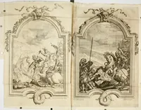 An illustration from Gloriae theatrum : dicatum excellentissimae dominae D. Felici Sandoualiae Henriquiae, Vcedae duci extinctae, ab excellentissimo domino D. Gasparetellio Gironio, Vrsaonis duce, Vreniae comite, Insubrum praefecto, regijque in Italia exercitus imperatore : in solemnibus eius inferijs Mediolani, anno 1671 die 26 Octobris (1671)