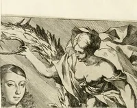 Picture 2 of 12 from Gloriae theatrum : dicatum excellentissimae dominae D. Felici Sandoualiae Henriquiae, Vcedae duci extinctae, ab excellentissimo domino D. Gasparetellio Gironio, Vrsaonis duce, Vreniae comite, Insubrum praefecto, regijque in Italia exercitus imperatore : in solemnibus eius inferijs Mediolani, anno 1671 die 26 Octobris (1671), leaf 5