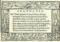 An illustration from Glorie di gverrieri e d'amanti in nvova impresa nella città di Taranto succedute (1596)